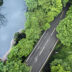 美丽的四川盘山公路