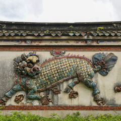 福建省泉州开元寺麒麟壁