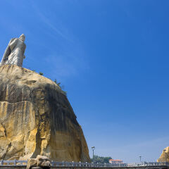 中国,福建,厦门,鼓浪屿,皓月园,郑成功像