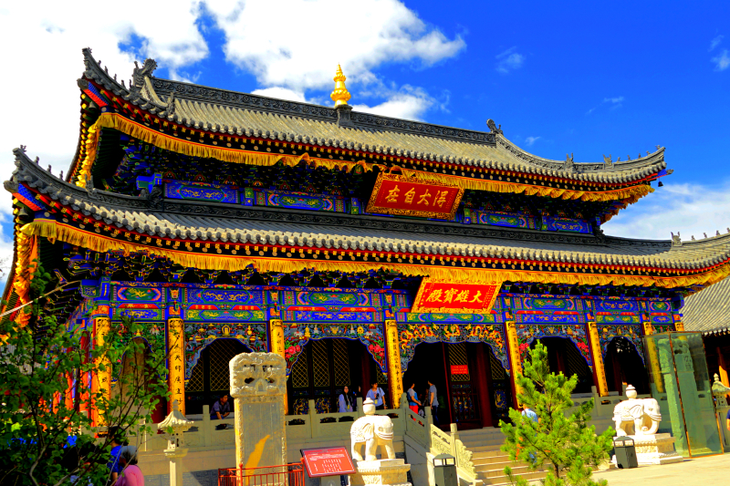 世界遗产-佛教圣地五台山大视野_山西五台山风景名胜区游记_途牛