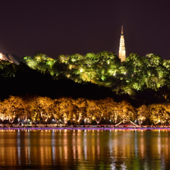 Hangzhou Gem Hill night