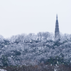 Hangzhou West Lake Gems Mountain snow scene