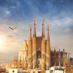 Sagrada Familia Cathedral in Barcelona