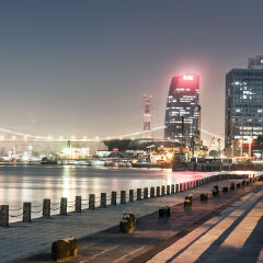 厦门海湾公园夜景