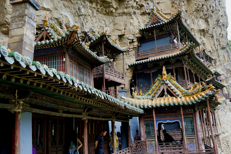 世界岌岌可危十大建筑之一,山西悬空寺