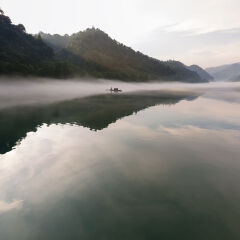 洞庭湖风光