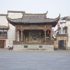 古村落,江湾,婺源,江西省,中国