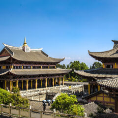 云南大理的天龙八部影视城