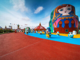 满洲里套娃景区