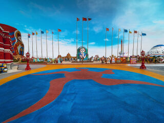 满洲里套娃景区