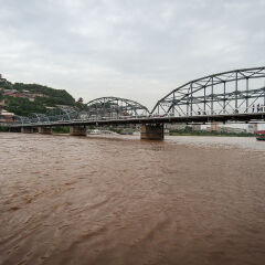 Zhongshan Bridge at Lanzhou