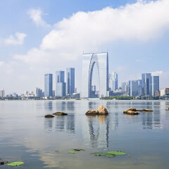 金鸡湖美景