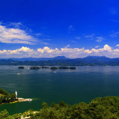千岛湖中心湖区大全景