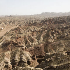 美丽的甘肃平山湖大峡谷