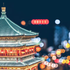 西安夜景