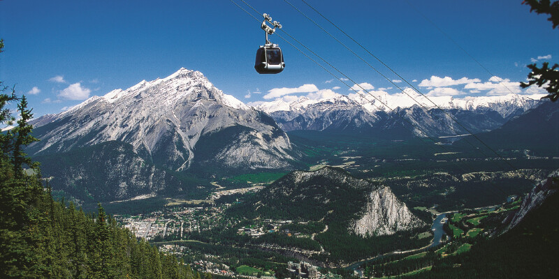 班夫缆车banffgondola