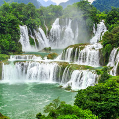 Detian waterfall
