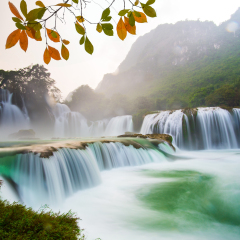 Bangioc - Detian waterfall in Caobang, Vietnam
