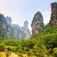 Towering stone