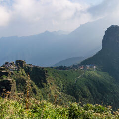 贵州梵净山景区风光