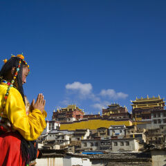 Yunnan,Diqing,shangri-la,Songzanlin Temple,