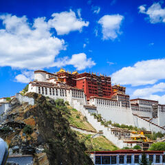Potala Palace Against Sky