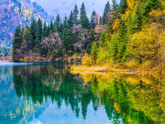 arrow bamboo lake, jiuzhai valley national park
