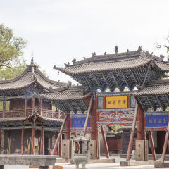 大佛寺,张掖,甘肃省,中国,亚洲,庙宇,佛教寺庙,