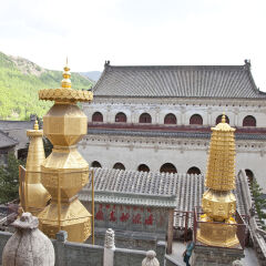 五台山,显通寺,庙宇,山西省,中国,亚洲,