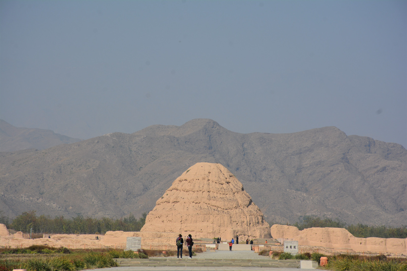 西夏王陵三号陵是西夏开国皇帝李元昊的泰陵