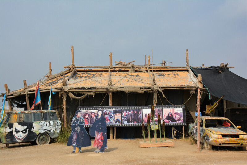 镇北堡西部影城                     电影《刺陵》的拍摄