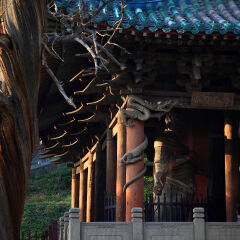 中国宋代木构建筑 太原晋祠 圣母殿
