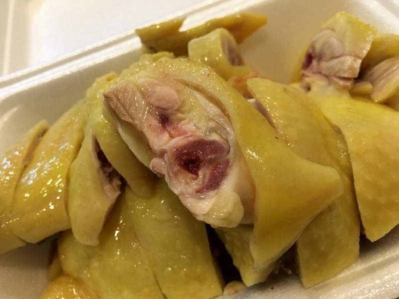 上下九步行街上正宗的清平鸡