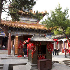 中国,山东省,泰安市,泰山,碧霞祠,世界遗产,世界文化遗产,世界自然遗产,