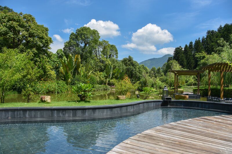 一次多元体验的厦门漳州自由行,在半月山温泉享受清凉一夏