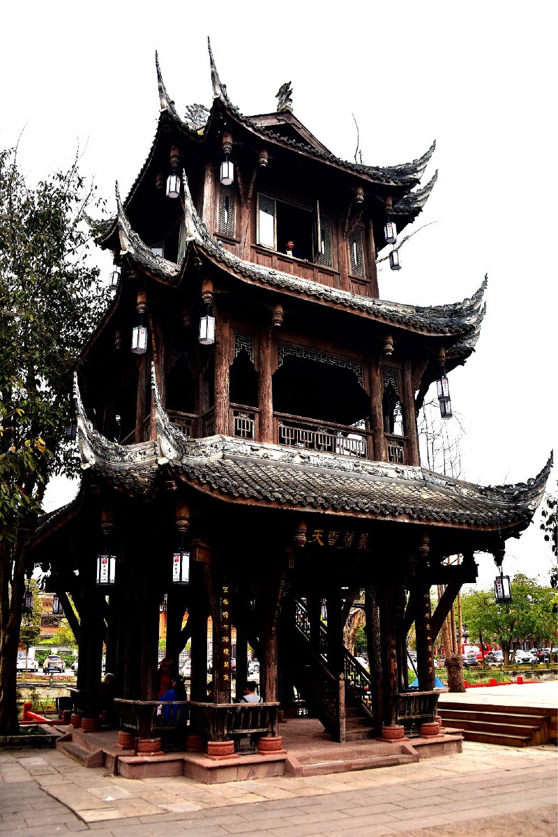 【首发】#轻妆出行 # 游走在双流_黄龙溪古镇游记_途牛