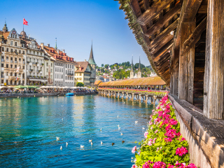 卡佩尔桥和水塔