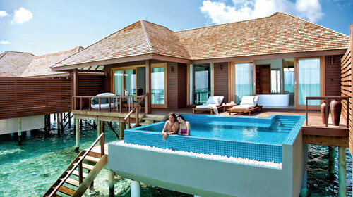马尔代夫神仙珊瑚岛7日5晚自由行 4晚水屋+一