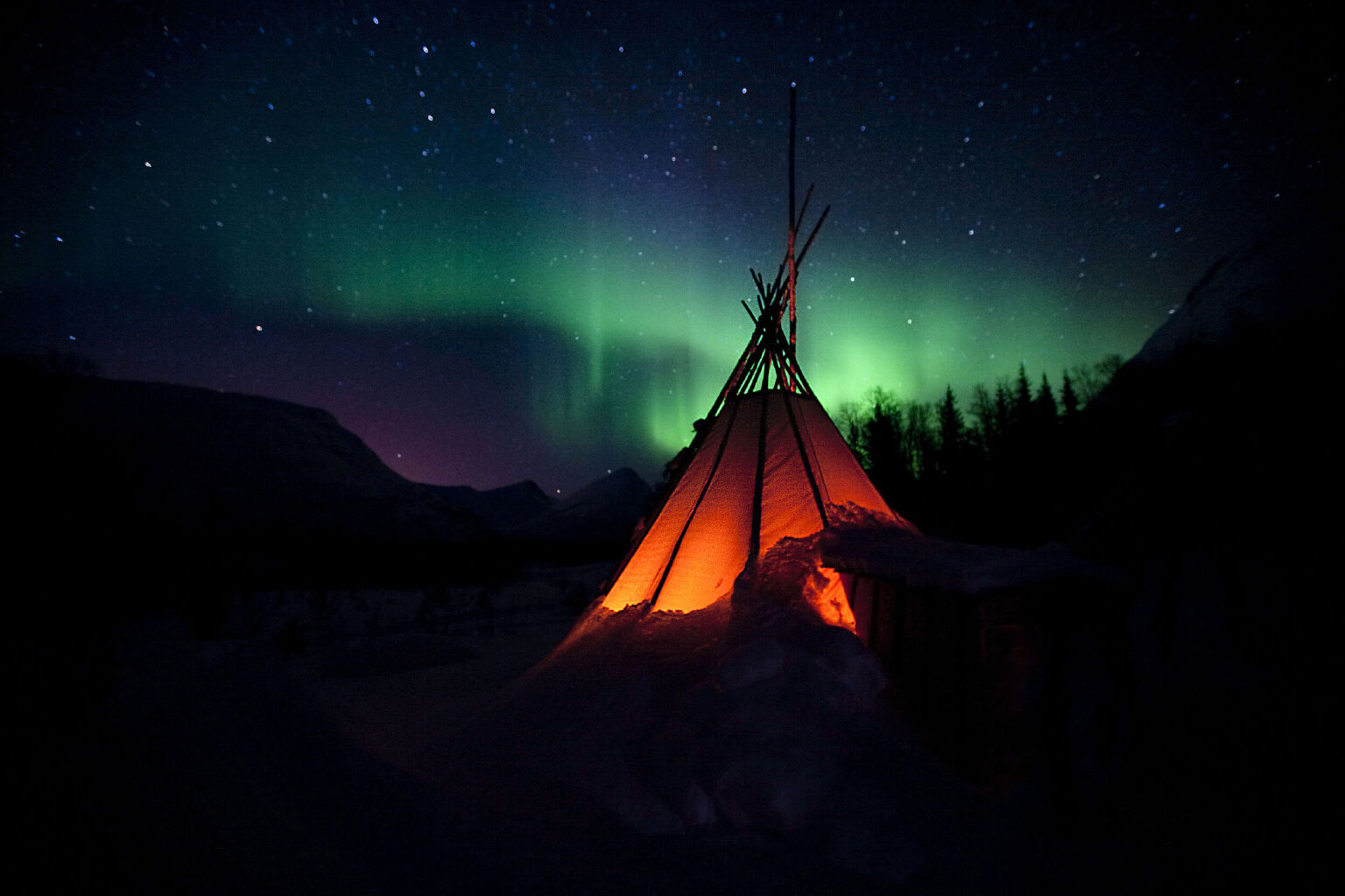 亲子极光季这个小镇是你不容错过的追光天堂