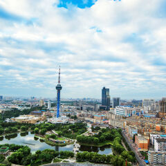 长春城市风光全景