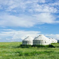 格根塔拉草原蒙古包