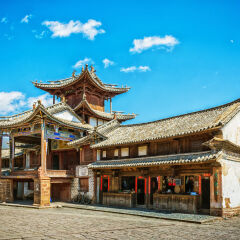 大理沙溪古戏台