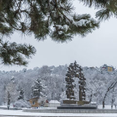 吉林北山公园雪景