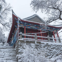 吉林北山公园雪景
