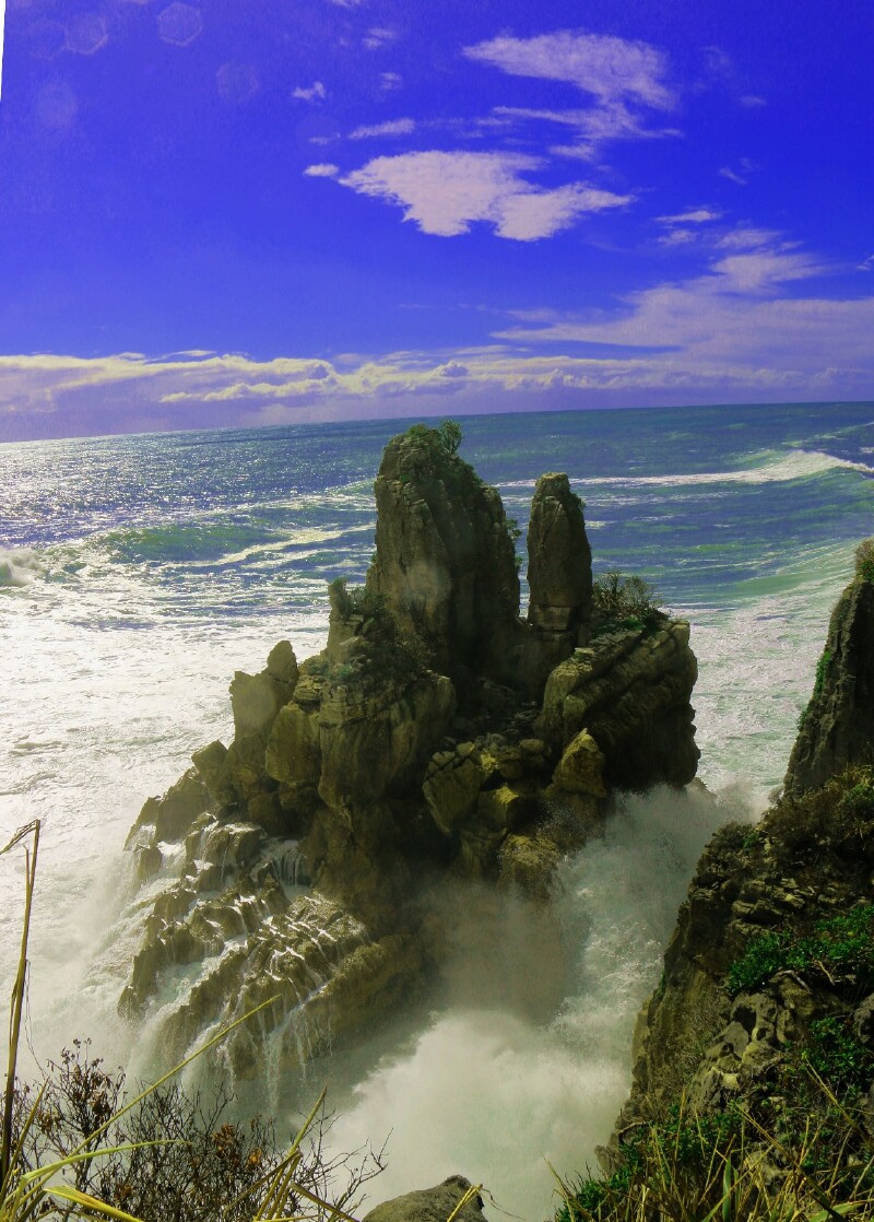 如此震撼的新西兰西海岸千层岩