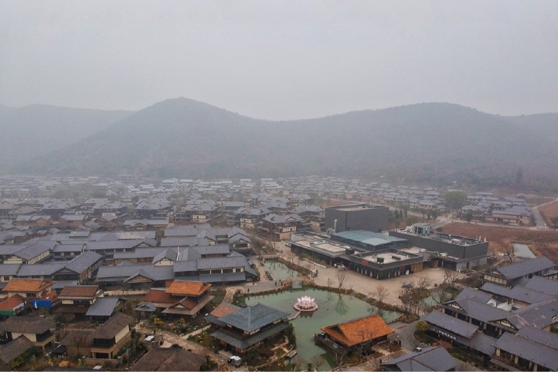 一花一世界灵山小镇拈花湾平常居