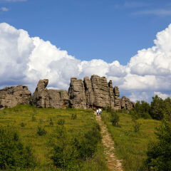 内蒙古克旗阿斯哈图石林