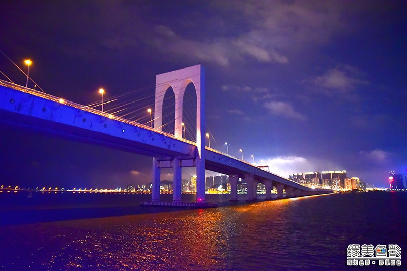 世紀工程港珠澳大橋夜景搶先看, 珠澳海灣浪漫夜遊_珠海遊記_途牛