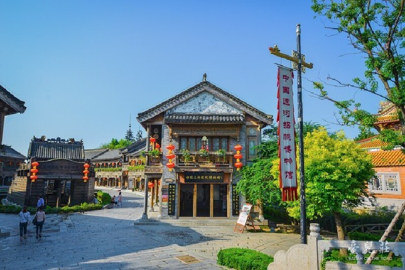 古运河畔雨后初晴续台庄旧时繁华梦