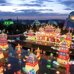 长影世纪城夜色